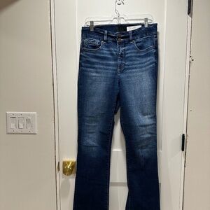 100017	Womens	Jean	Buckle Black	Bootcut Fit # 75	Dark	30	32	Like New